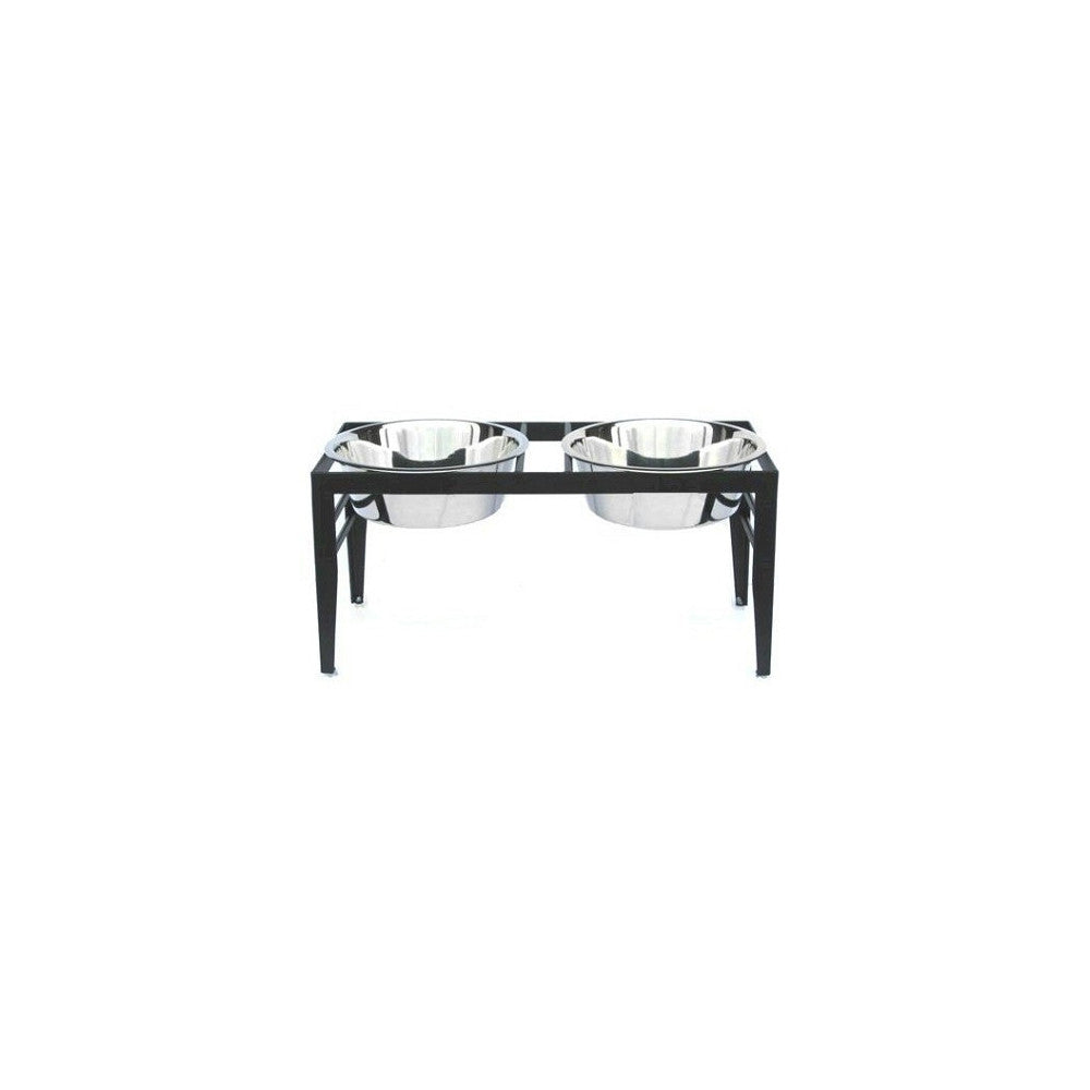 Chariot Double Elevated Dog Bowl - Small