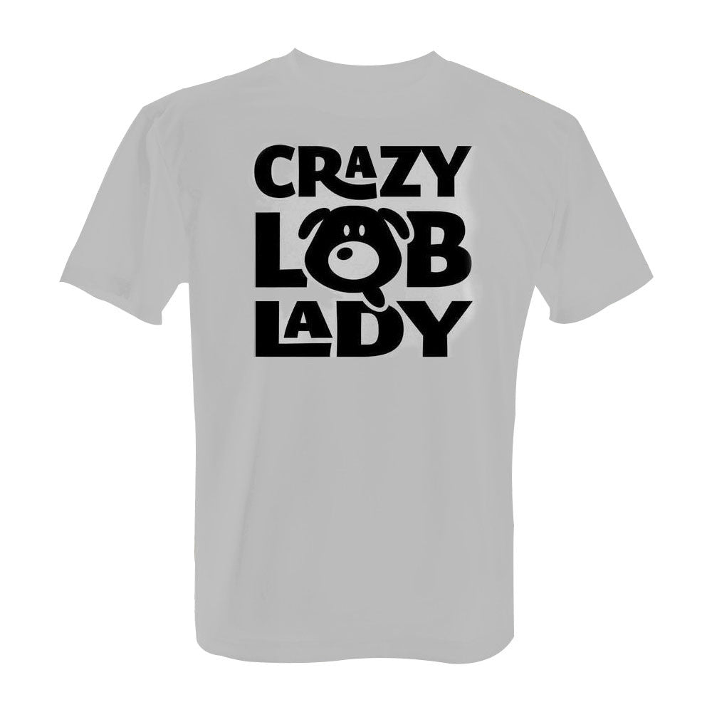 Crazy Lab Lady - Tee with Black Print