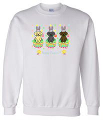 Easter Unisex Labrador Sweatshirt