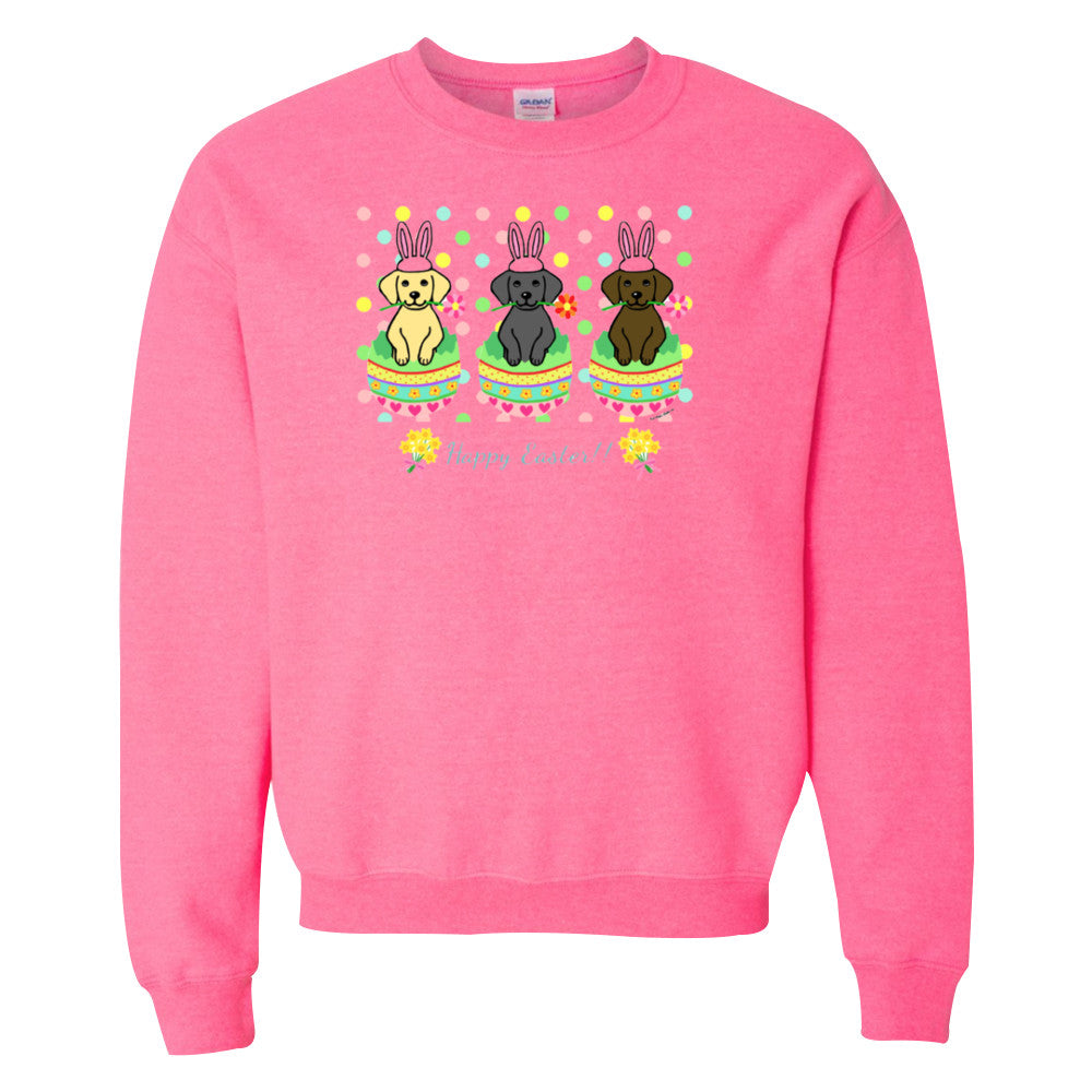 Easter Unisex Labrador Sweatshirt