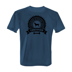 Certified Labrador Retriever Lover - Tee with Black Print
