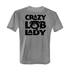 Crazy Lab Lady - Tee with Black Print