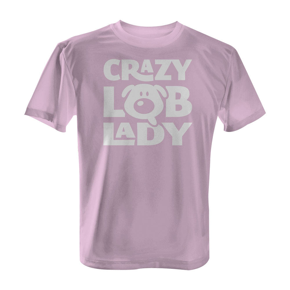 Crazy Lab Lady - Tee with White Print
