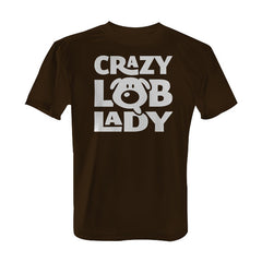 Crazy Lab Lady - Tee with White Print