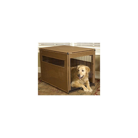 Wicker Dog Crate - Large