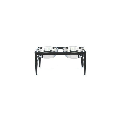 Chariot Double Elevated Dog Bowl - Small
