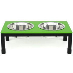 Rendezvous Double Raised Dog Bowl - Large