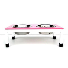 Rendezvous Double Raised Dog Bowl - Large