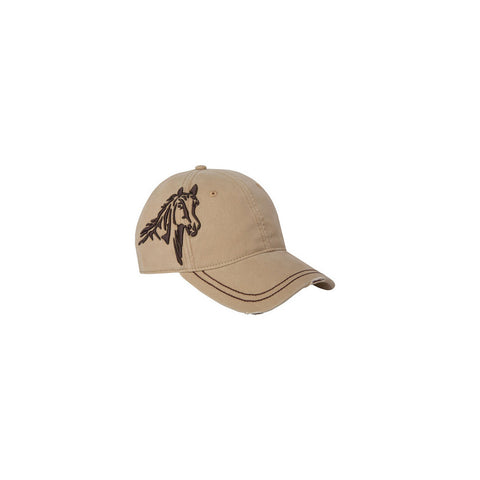3D Horse Cap from Labradors.com (distressed bill design)