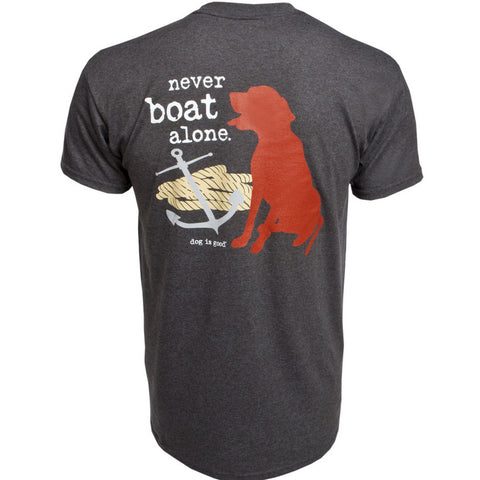 Never Boat Alone Unisex Tee