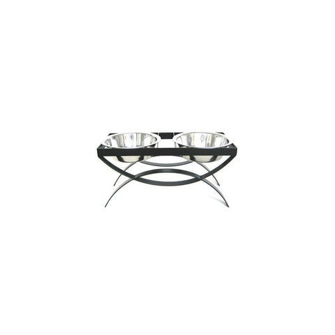 SeeSaw Double Elevated Dog Bowl - Medium