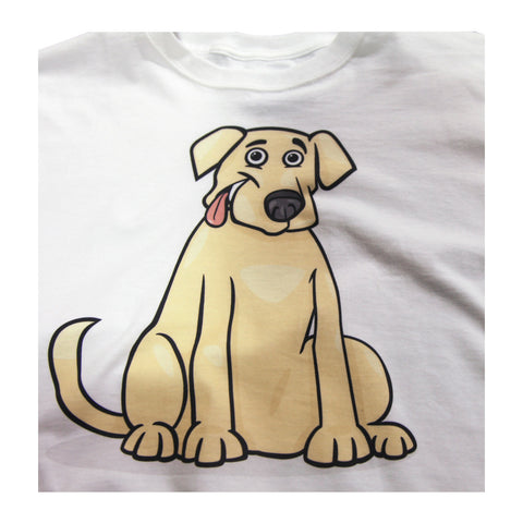 "It's Charlie" Yellow Labrador T-shirt