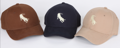 "Let's Play" Embroidered Yellow Labrador Hat