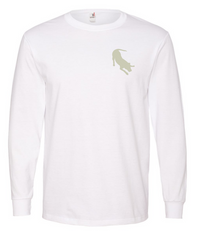 "Let's Play"Yellow Labrador T-shirt Long Sleeve