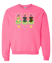 Easter Unisex Labrador Sweatshirt