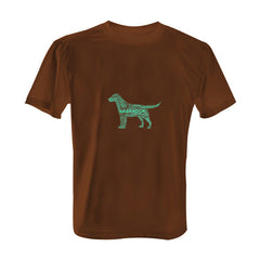 Typography Yellow Labrador T-Shirt