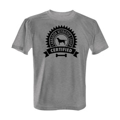 Certified Labrador Retriever Lover - Tee with Black Print