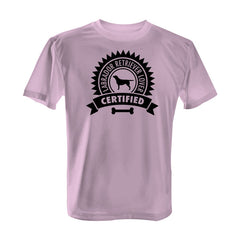 Certified Labrador Retriever Lover - Tee with Black Print