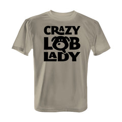 Crazy Lab Lady - Tee with Black Print