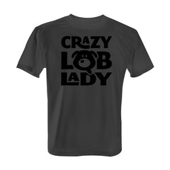 Crazy Lab Lady - Tee with Black Print
