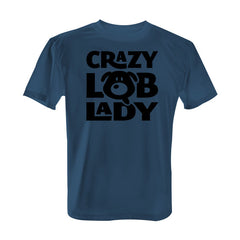 Crazy Lab Lady - Tee with Black Print