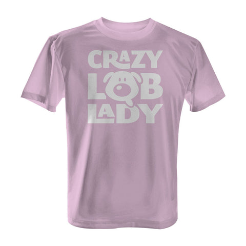 Crazy Lab Lady - Tee with White Print