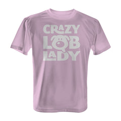 Crazy Lab Lady - Tee with White Print