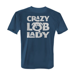 Crazy Lab Lady - Tee with White Print