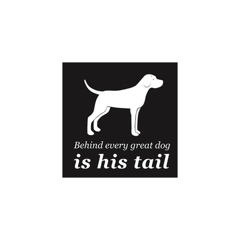 Behind Every Great Dog - Mouse Pad