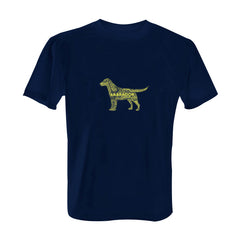 Typography Yellow Labrador T-Shirt